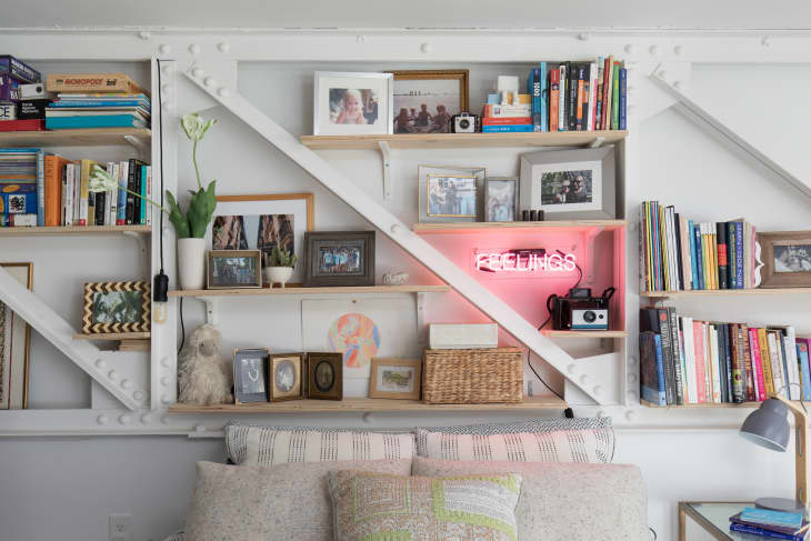 Room on sale shelves ideas